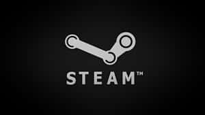 Steam Logo Dark Background Wallpaper