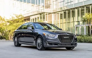 Steel Gray Genesis G90 Wallpaper