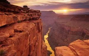 Steep Cliffs Arizona Desert Wallpaper