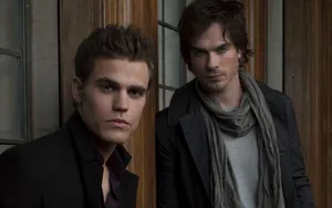 Stefan And Damon Salvatore Wallpaper
