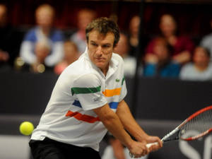 Stefan Edberg Tennis Match Wallpaper