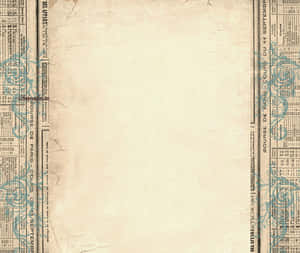 Step Back In Time With A Vintage Newspaper Wallpaper