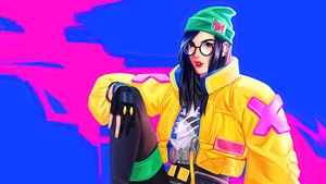 Step Into A Whole New Realm Of Playing With Killjoy Valorant! Wallpaper