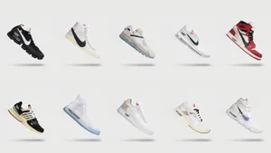 Step Up Your Style Game With These Stylish Off White Shoes! Wallpaper