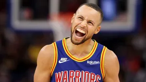 Steph Curry With Mouth Open Wallpaper