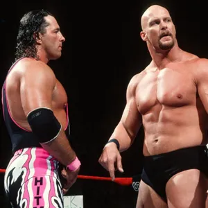 Steve Austin Bret Hart Wwe Wallpaper