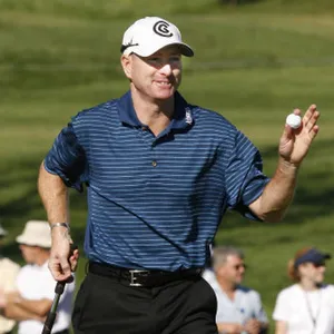 Steve Flesch Prepared For His Next Swing Wallpaper