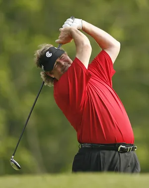 Steve Lowery In Follow-through Position Wallpaper