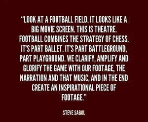 Steve Sabol Football Quotes Wallpaper