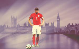 Steven Gerrard English Player Wallpaper