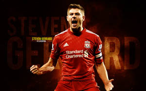 Steven Gerrard Fc Liverpool Player Wallpaper
