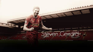 Steven Gerrard Liverpool Leader Wallpaper