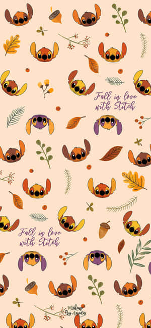 Stitch Steals The Show With His Halloween Costume At Lilo's Halloween Party Wallpaper