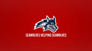 Stony Brook University Simple Seawolves Wallpaper