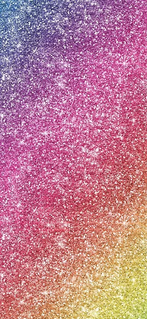 Stop And Stare At This Dazzling Rainbow Glitter. Wallpaper
