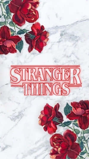 Stranger Things Girly Flowers Wallpaper