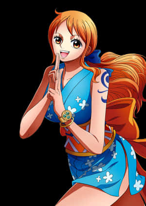Straw Hat Navigator Nami One Piece Wallpaper