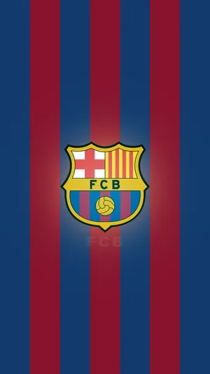 Striped Barcelona Fc Wallpaper