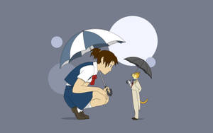 Studio Ghibli Desktop Haru And Baron Wallpaper