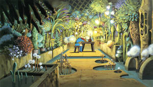 Studio Ghibli Desktop Nausicaä Laboratory Plants Wallpaper