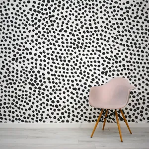 Study The Contrast Of Color In This Abstract Shapes Wallpaper