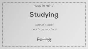 Studying Motivational Aesthetic Desktop Wallpaper