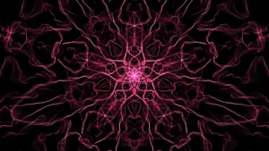 Stunning Fractal Electricity Design Wallpaper