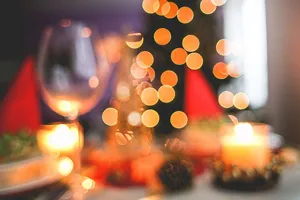 Stunning Mountain Landscape At Sunset Wallpaper