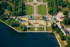 Stunning Sunset At Drottningholm Palace, Stockholm Wallpaper
