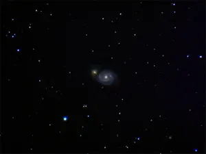 Stunning View Of Whirlpool Galaxy Wallpaper