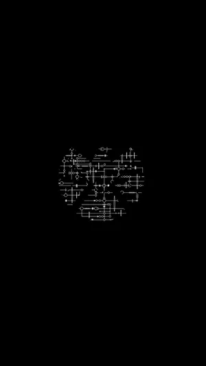 Sturdy Metallic Shield Wallpaper