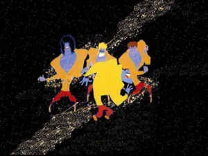 Stylised Cartoon Queen Illustration Wallpaper