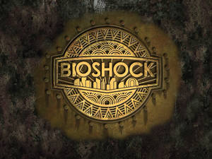 Stylized Bioshock 4k Logo Wallpaper