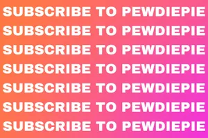Subscribe Now To Follow Pewdiepie! Wallpaper