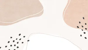 Subtle Elegance - Dotted Beige Background Wallpaper