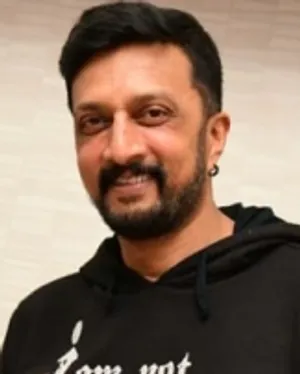 Sudeep Smiling Wallpaper