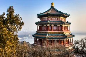 Summer Palace Stunning Pagoda Wallpaper