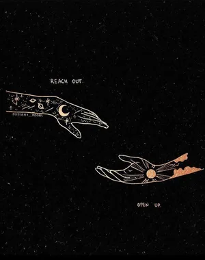 Sun And Moon Embrace In Harmony Wallpaper