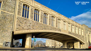 Sunny Torgersen Hall Virginia Tech Wallpaper