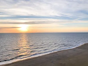 Sunrise At Virginia Beach Wallpaper