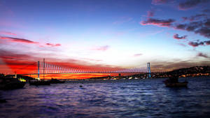 Sunrise In Istanbul, Turkey Wallpaper