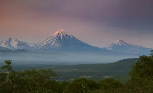 Sunrise Nature On Mountains Wallpaper