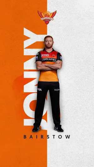 Sunrisers Hyderabad Bairstow Poster Wallpaper