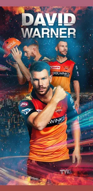 Sunrisers Hyderabad Player David Warner Wallpaper
