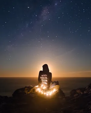 Sunset Anti Social Social Club Wallpaper