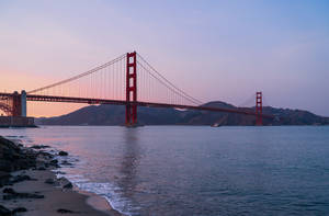 Sunset Shore San Francisco Photography Wallpaper