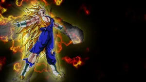 Super Cool Goku Super Saiyan 4 Wallpaper