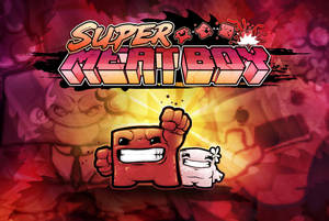 Super Meat Boy And Girlfriend Wallpaper