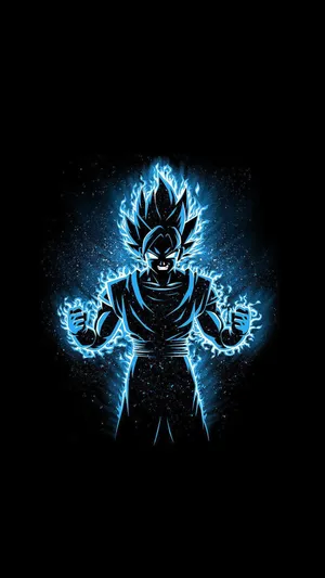 Super Saiyan Goku Iphone X Amoled Wallpaper