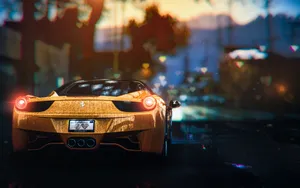 Supercar Ferrari 458 Wallpaper